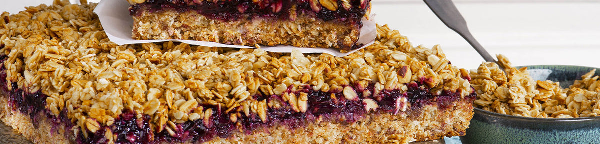 Rezept: Crumble Slice