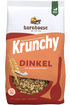 Packshot von Krunchy Dinkel des Bio-Knuspermüsli-Herstellers Barnhouse