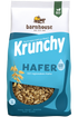 Packshot von Krunchy Hafer alternativ gesüßt des Bio-Knuspermüsli-Herstellers Barnhouse