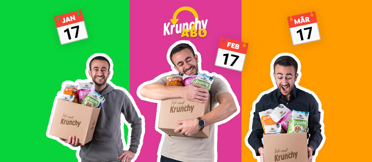 Krunchy gibt´s jetzt auch im Abo!