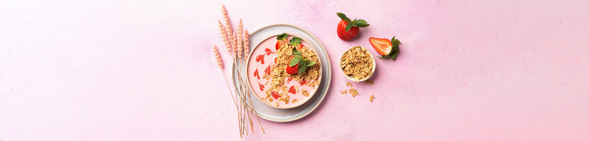 Rezept: Erdbeere Quarkbowl
