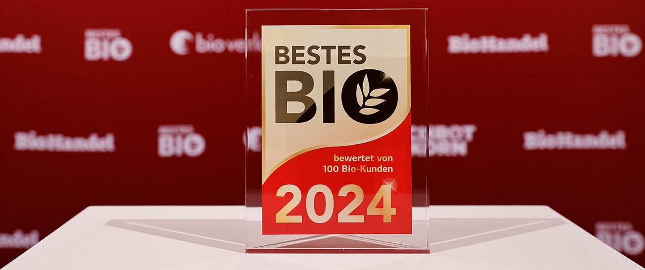 "BESTES BIO 2024" für Krunchy Linse und Krunchy Plus Protein