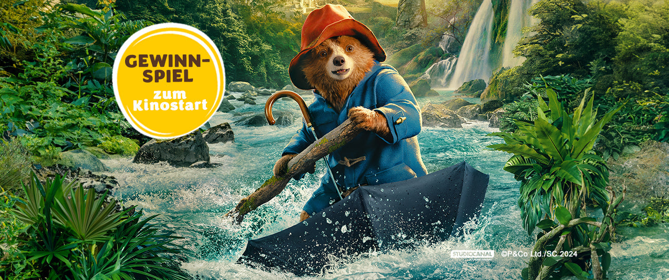 Gewinnspiel zum Kinostart von "PADDINGTON IN PERU" - Ein kleiner Bär auf großer Reise