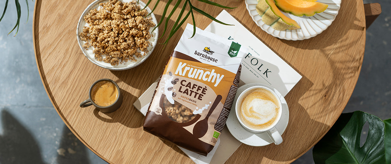 Entdecke unser neues Krunchy Caffè Latte