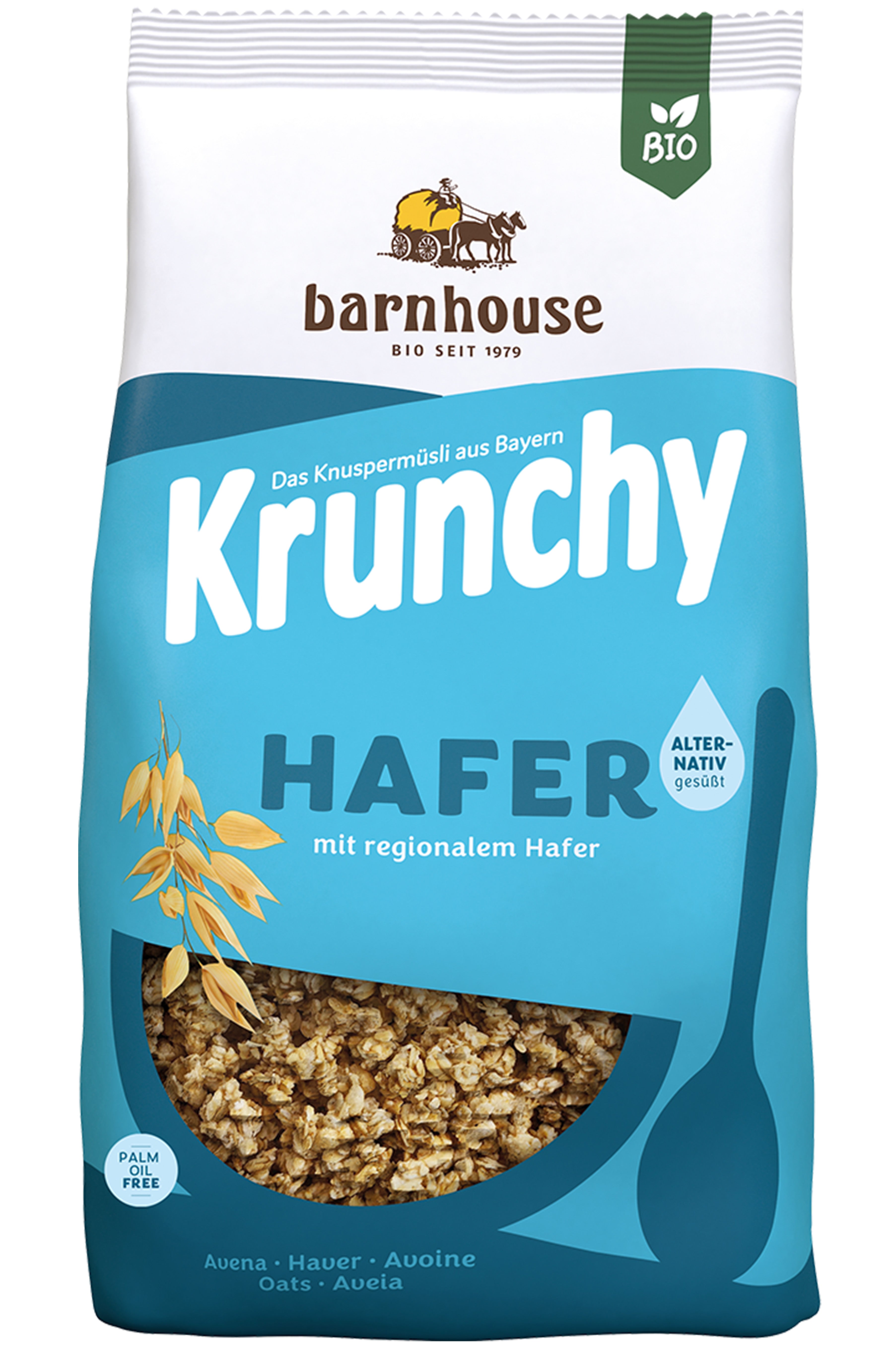 Krunchy Hafer alternativ gesüßt