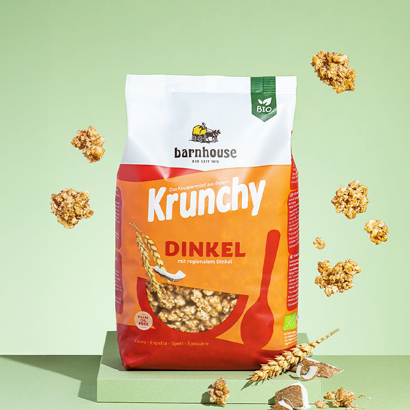 Krunchy Dinkel von Bio-Knuspermüsli-Hersteller Barnhouse