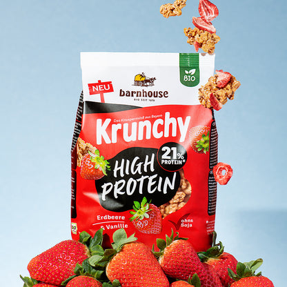 Krunchy High Protein von Bio-Knuspermüsli-Hersteller Barnhouse