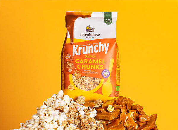 Ganz großes Geschmacks-Kino mit Krunchy Salted Caramel Chunks