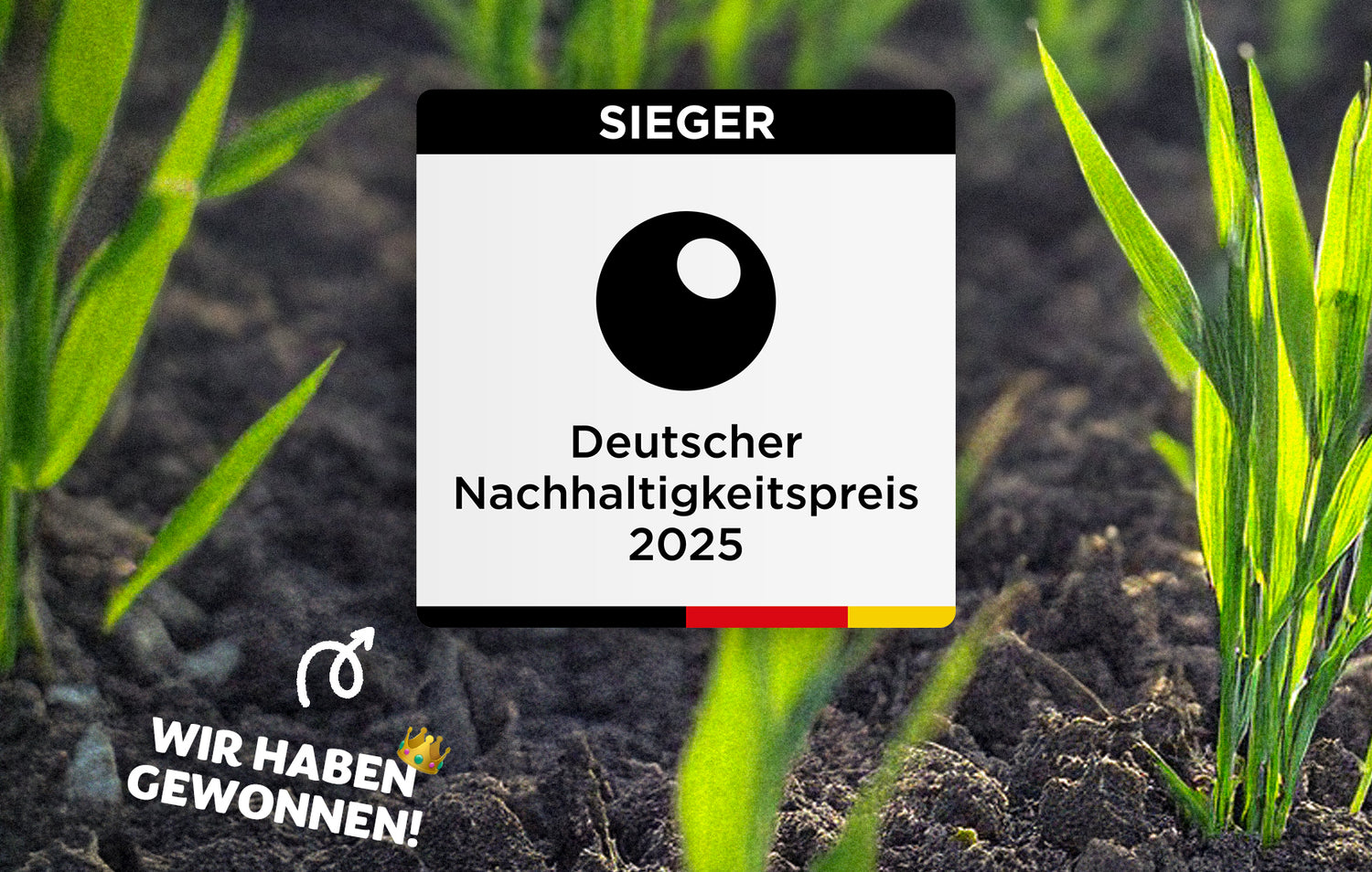 Sieger-Label des Deutschen Nachhaltigkeitspreises 2025