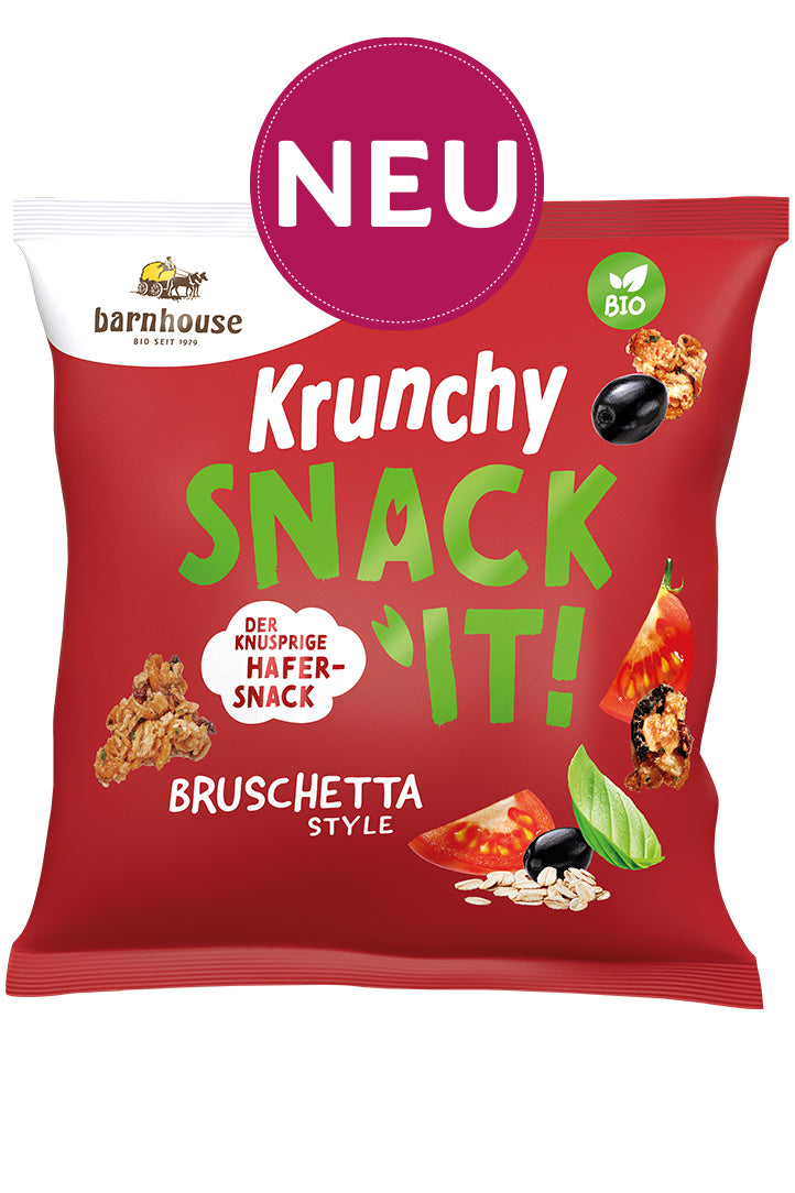 Krunchy Snack it! Bruschetta Style