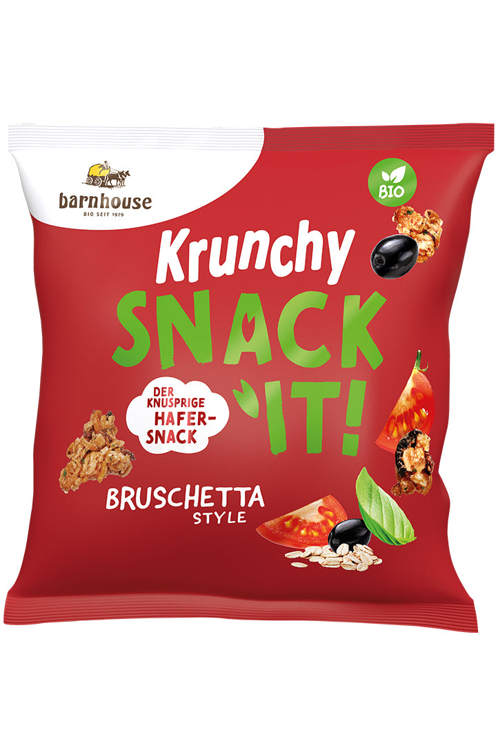 Krunchy Snack it! Bruschetta Style